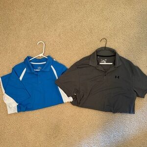 Set of 2 Under Armour Men’s Polo Shirts